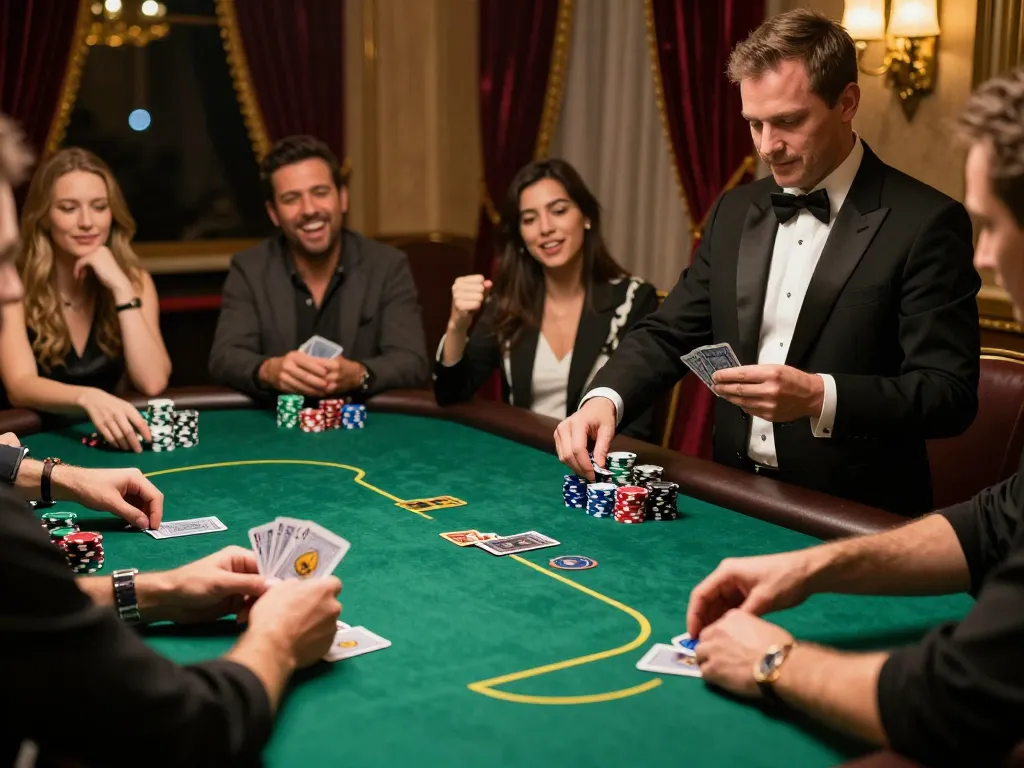 Experience thrilling poker moments at MM88 with friends during an exciting game night