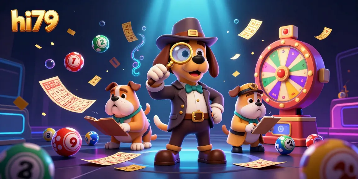 Experience lively gaming action with hi79 featuring vibrant lottery balls and treasure hunting characters.