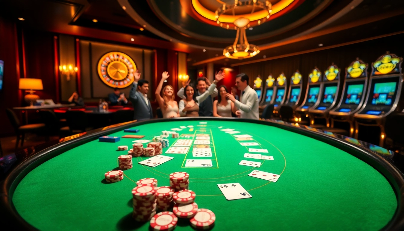 Experience luxurious gaming excitement at https://f8beta2.support/ with vibrant casino tables and happy players.