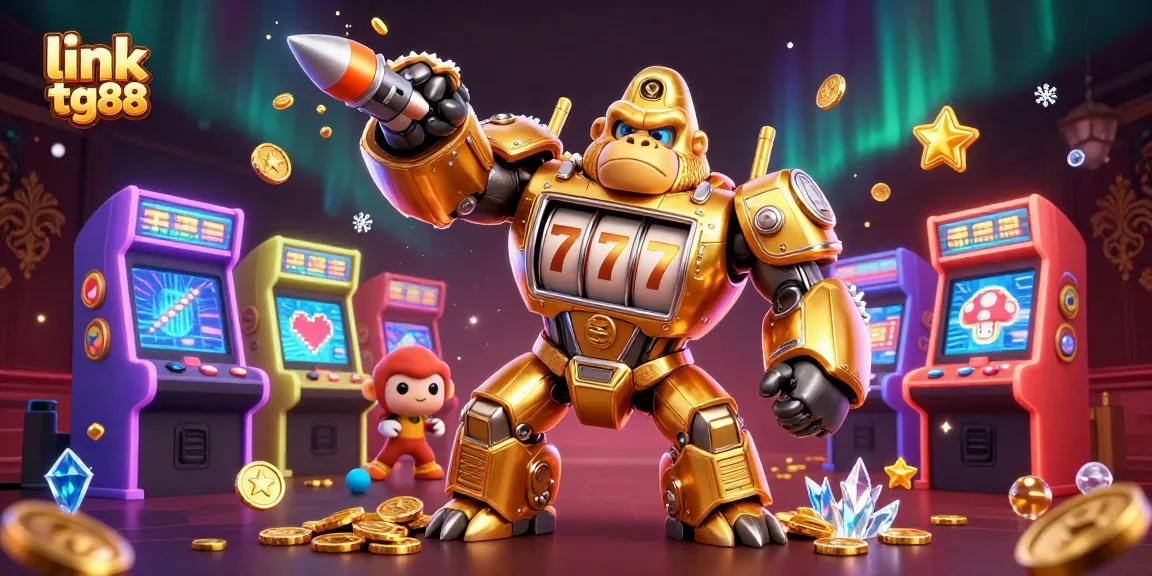 Experience the thrill of link tg88 with a dynamic casino-inspired scene of gaming action.