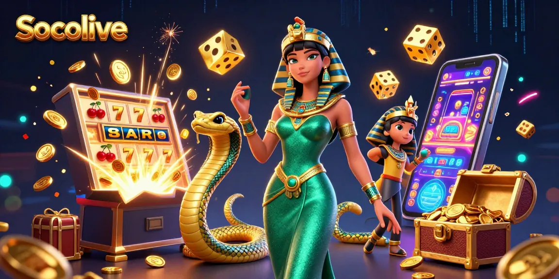 Socolive immerses viewers in thrilling gameplay with dynamic slot machines and vibrant casino elements