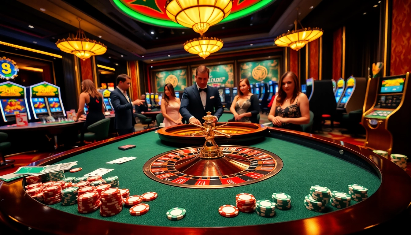 Experience the thrill of betting at เว็บ soibet with vibrant casino visuals and engaging gameplay.