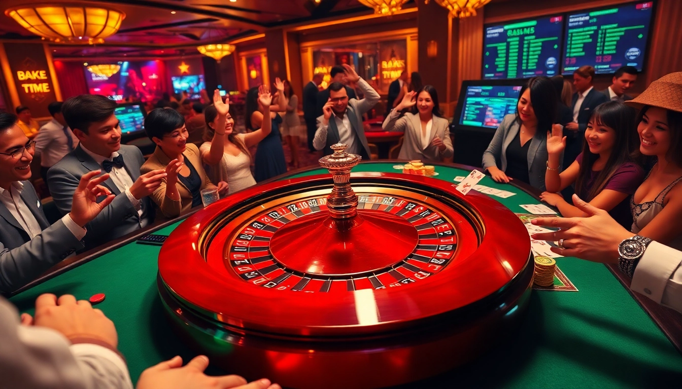 Experience the thrill of gambling at https://rr88.bar/ with enthusiasm at a roulette table.