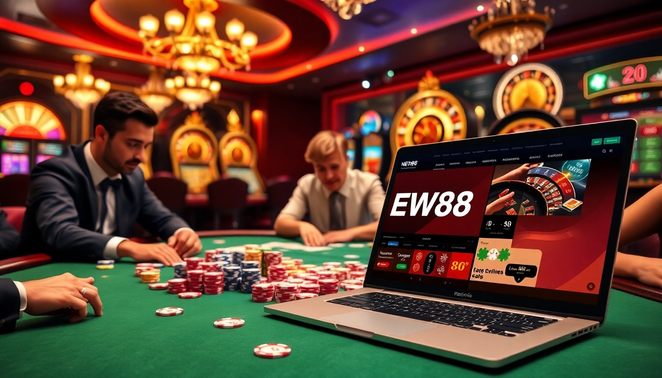 Experience high-stakes excitement at https://fnew88.com/ with engaging poker games and vibrant casino visuals.