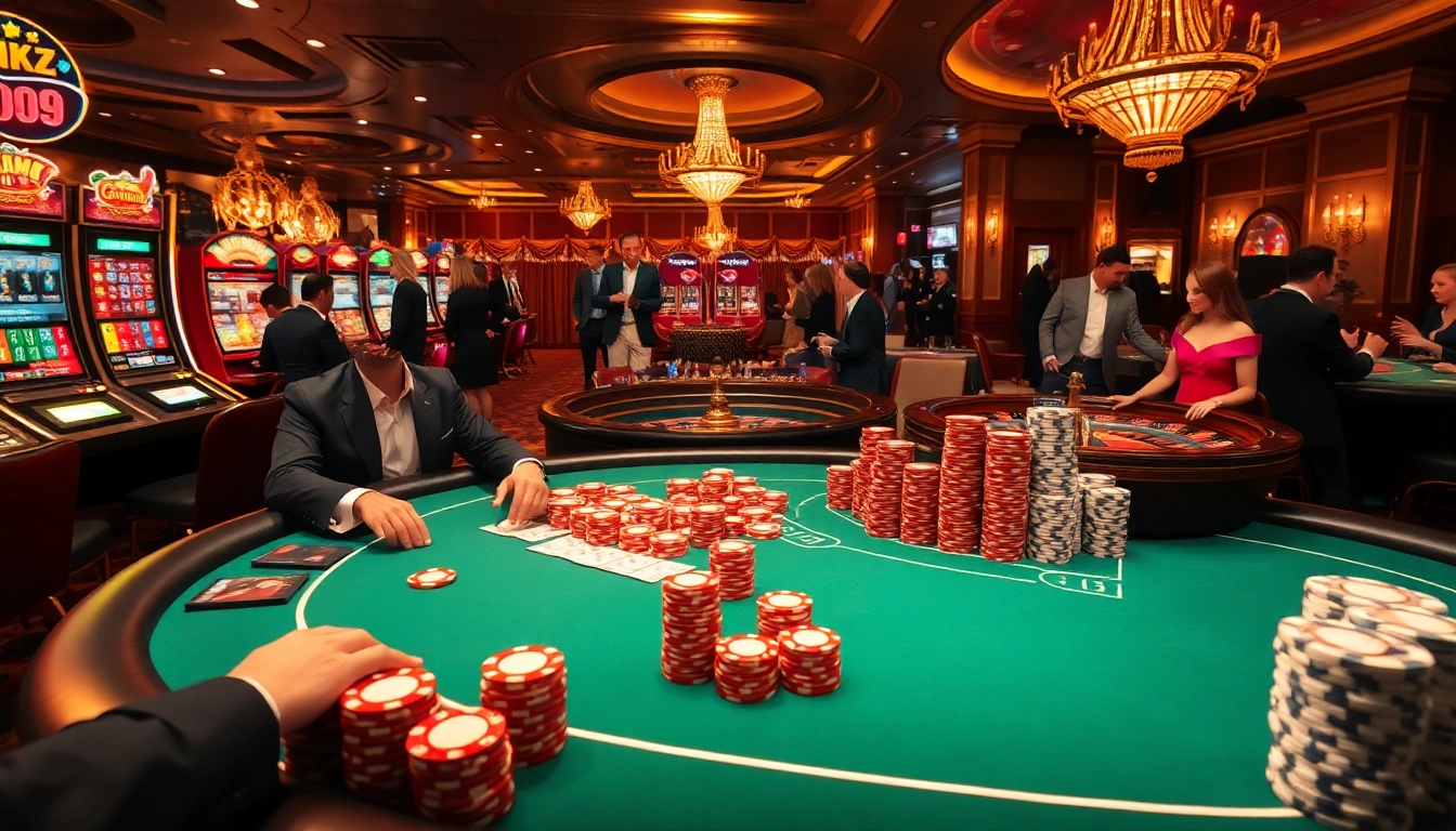 Experience excitement at the casino with high-stakes tables and vibrant slot machines at https://nk88zz.bio/.