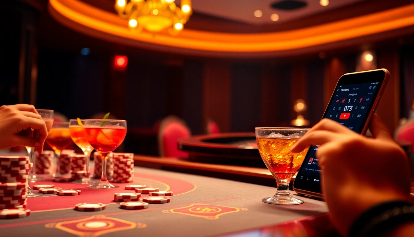 Engage in thrilling poker action featuring rr99 betting chips in a luxurious casino setting.