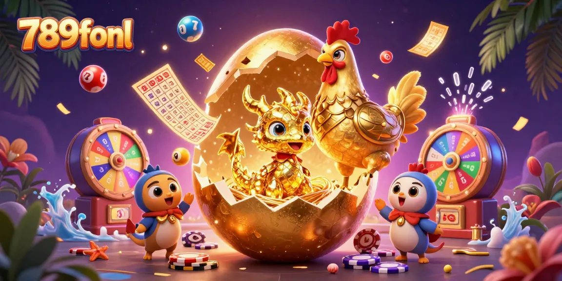 Engage with thrilling gaming moments at 789fonl, featuring a golden dragon and exciting lottery elements.