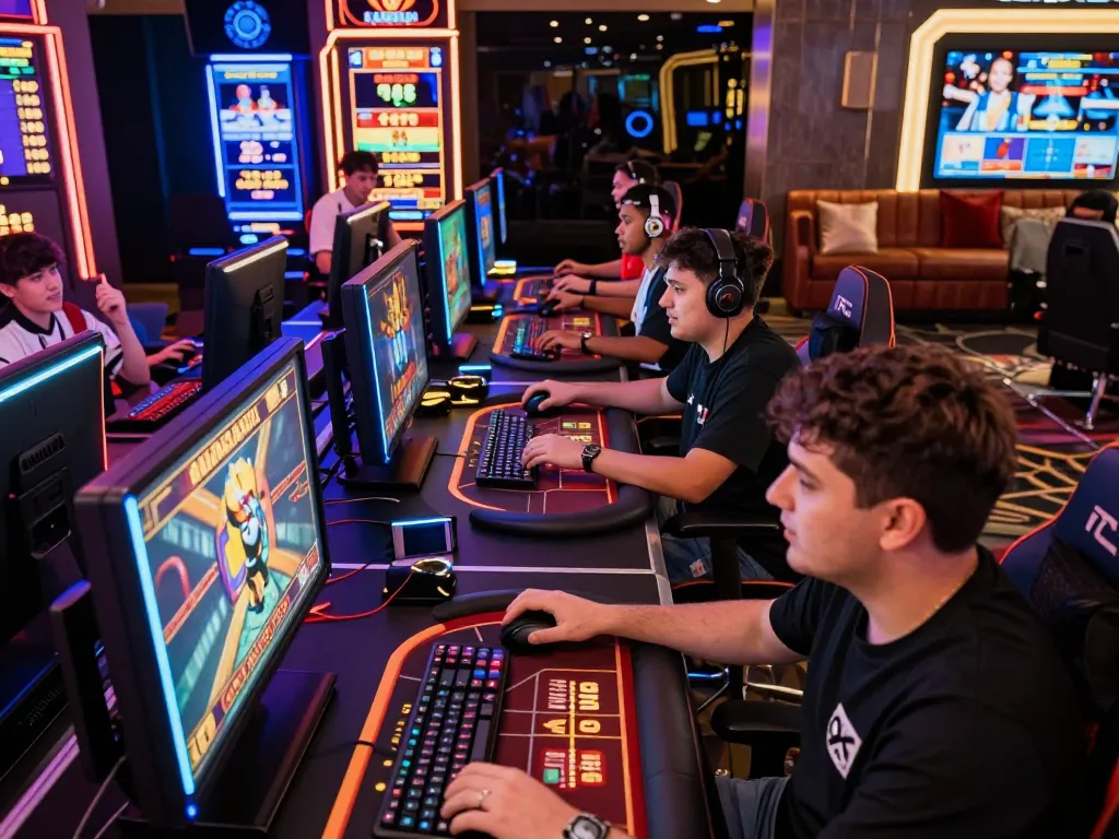 Engaging online gaming experience at https://sc88e.com/ with players immersed in vibrant casino games.