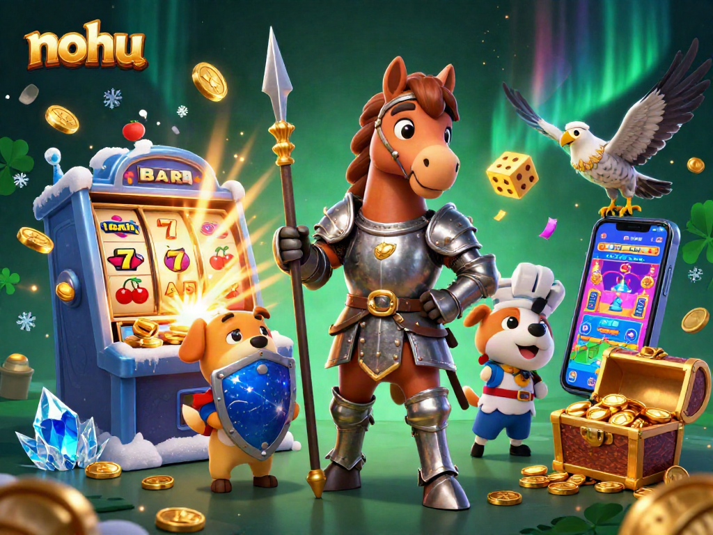 Experience the thrill of slots with nohu's vibrant jackpot explosion and colorful game settings.