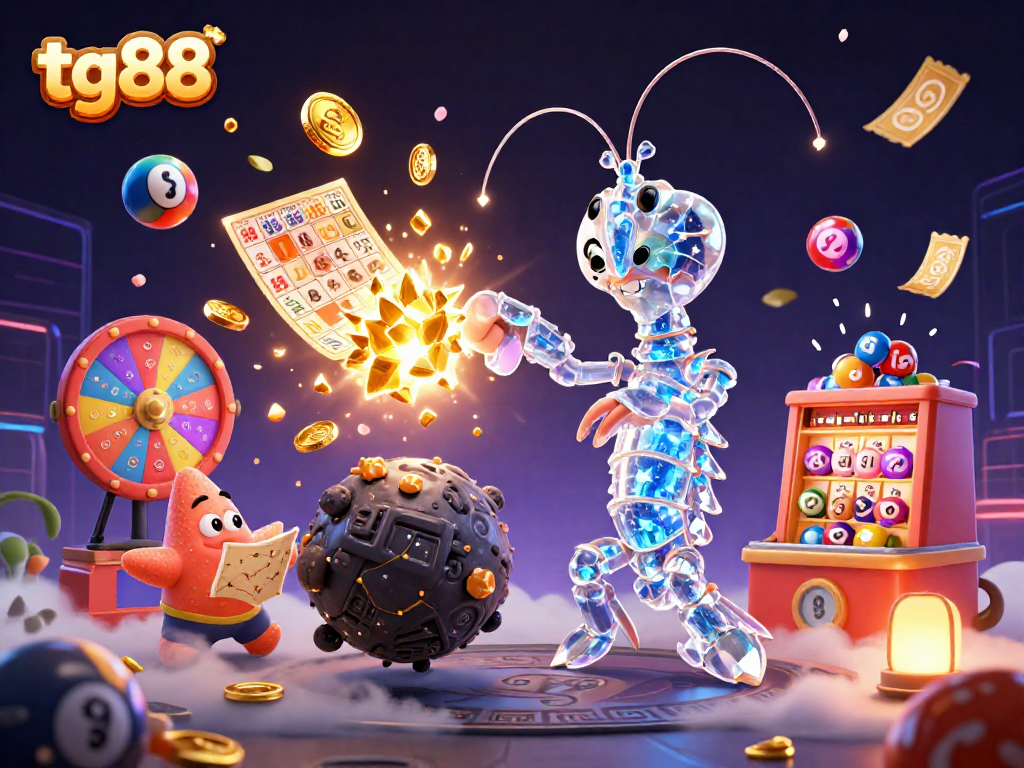 Experience thrilling gameplay at tg88, exploring vibrant lottery and prize elements in stunning 3D.