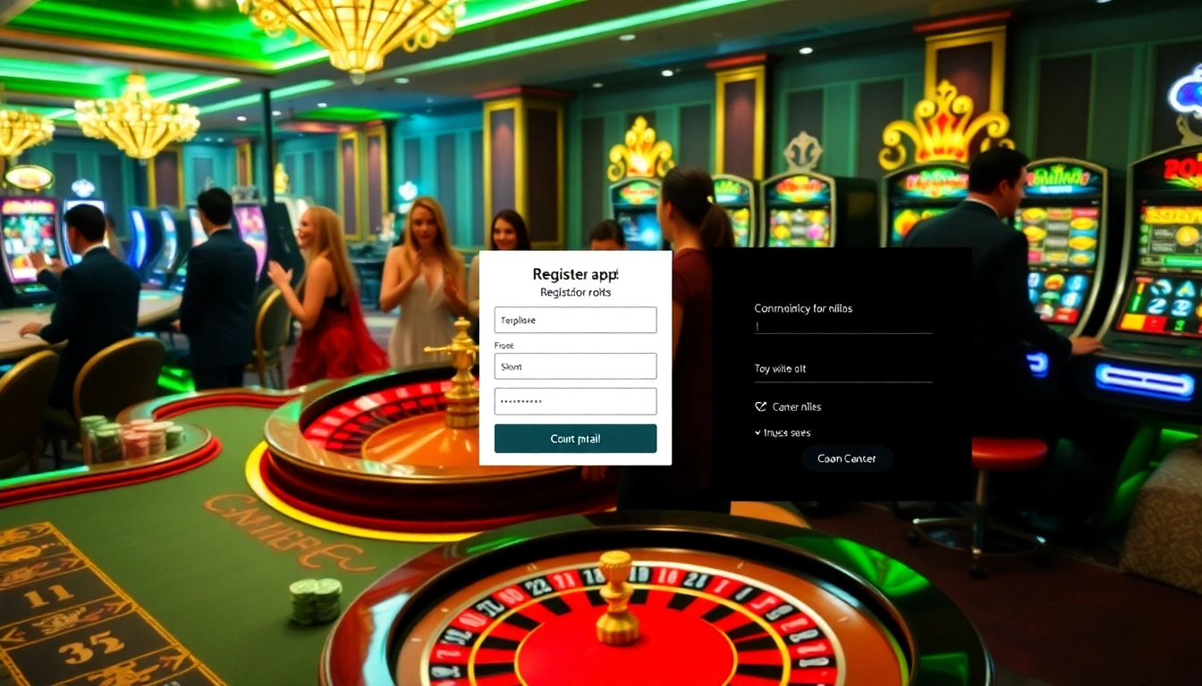 Engage with Hitclub đăng ký while playing vibrant casino games online with colorful slot machines and poker tables.