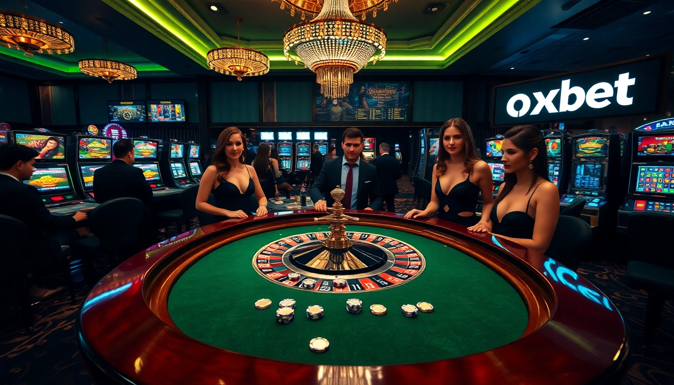 Engage in the thrilling atmosphere of oxbet with elegant casino games and luxury surroundings.