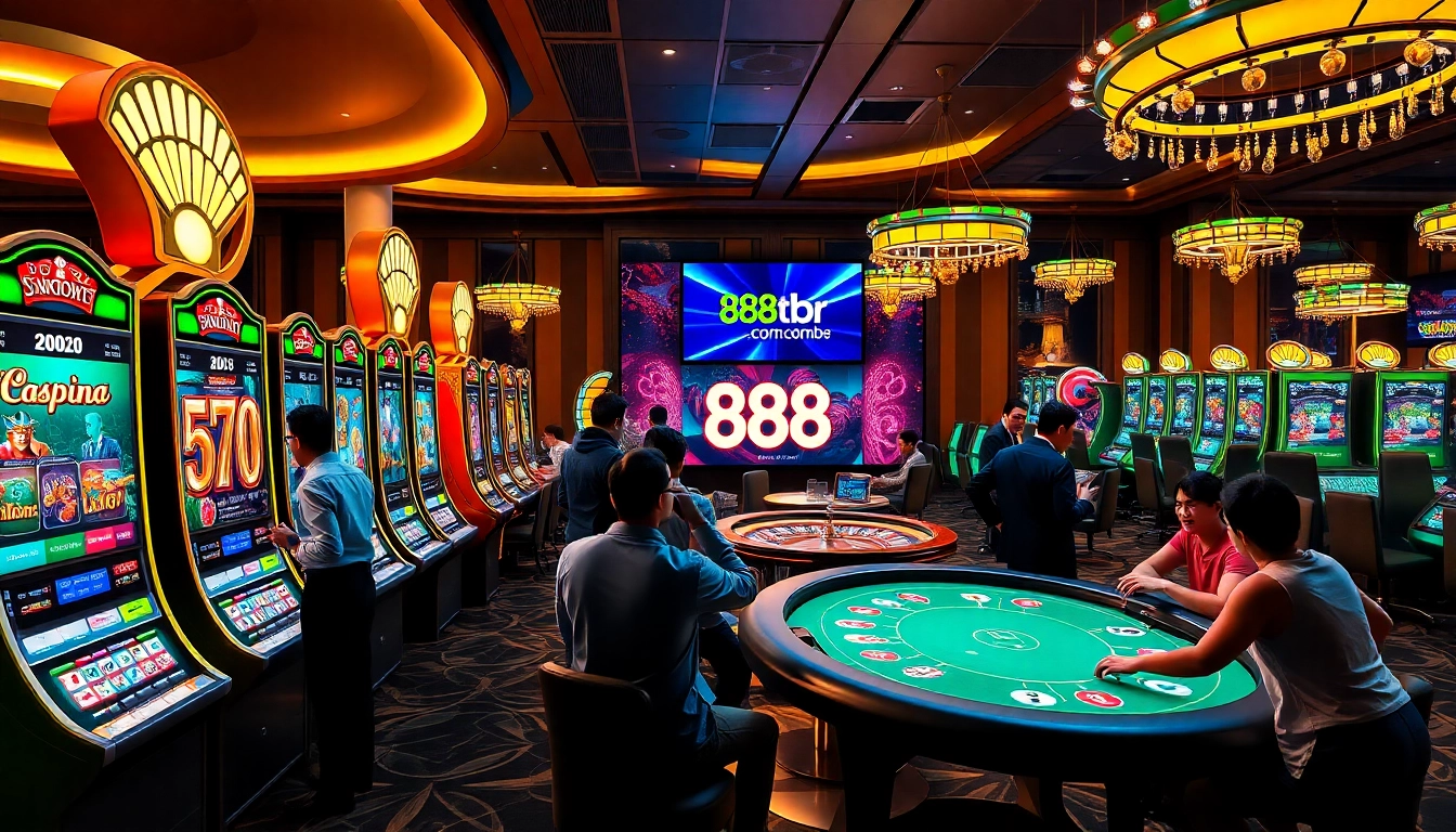 Experience the thrill of gambling at 888pgbr.com.br with modern slot machines and poker tables.
