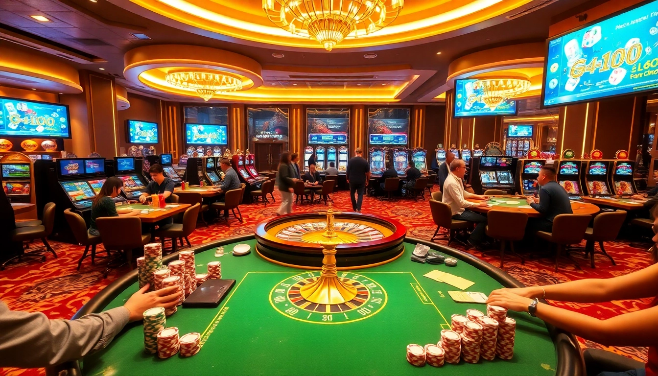 Engage in thrilling action at the cổng game Iwin, featuring lively tables and vibrant gameplay.