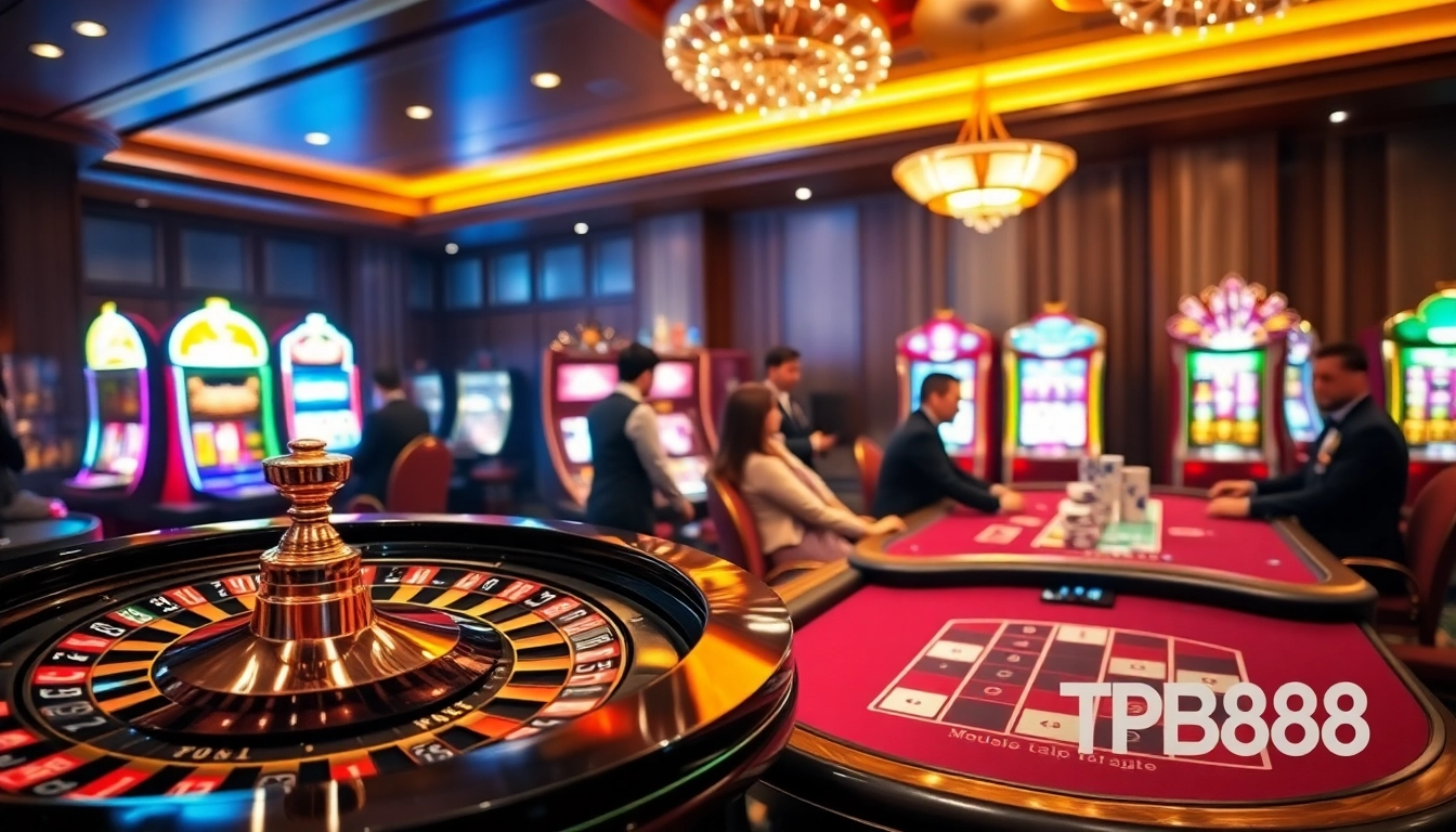 Engaged players at the TP88 casino table, showcasing strategic gameplay and excitement during a high-stakes poker game.