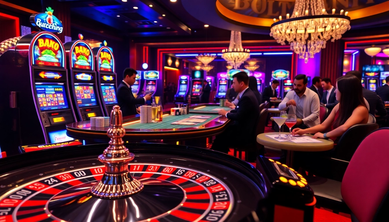 Players enjoying high-stakes games at https://ww88.directory/ casino, capturing the thrill of gambling action.