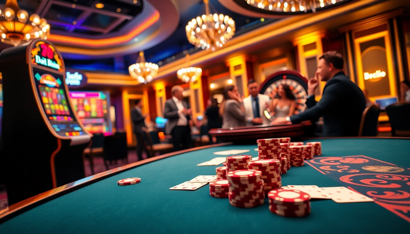 Excited players engaging with high-stakes games at 789club casino.